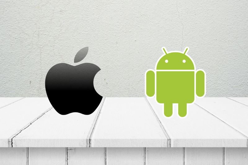 diferencia entre un Android y un iPhone