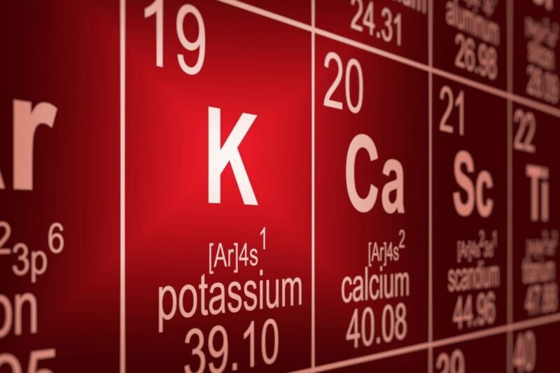 Potasio: clave para la salud muscular y del corazón