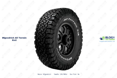Ficha técnica BFGoodrich all terrain ko2