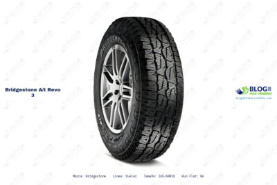 Ficha técnica Bridgestone a/t revo 3