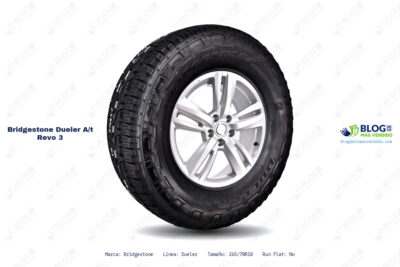 Ficha técnica Bridgestone dueler a/t revo 3