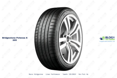 Ficha técnica Bridgestone potenza s 005