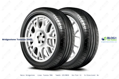 Ficha técnica Bridgestone turanza t001