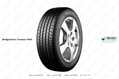 Ficha técnica Bridgestone turanza t005
