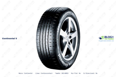 Ficha técnica Continental 5