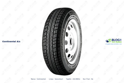 Ficha técnica Continental a/s