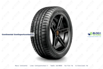 Ficha técnica Continental contisportcontact 3