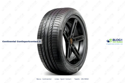 Ficha técnica Continental contisportcontact 5