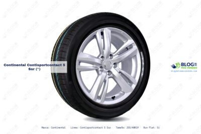 Ficha técnica Continental contisportcontact 5 ssr (*)