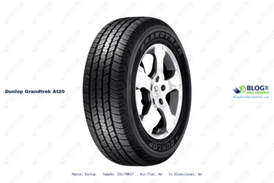 Ficha técnica Dunlop grandtrek at20