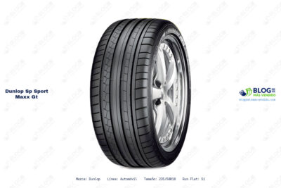 Ficha técnica Dunlop sp sport maxx gt