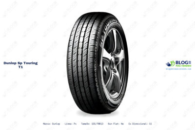 Ficha técnica Dunlop sp touring t1