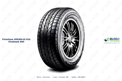 Ficha técnica Firestone 205/60r15 91h firehawk 900