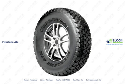 Ficha técnica Firestone atx