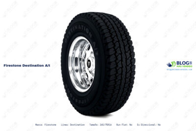 Ficha técnica Firestone destination a/t