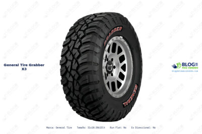 Ficha técnica General Tire grabber x3