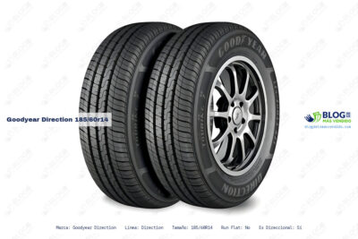 Ficha técnica Goodyear Direction 185/60r14