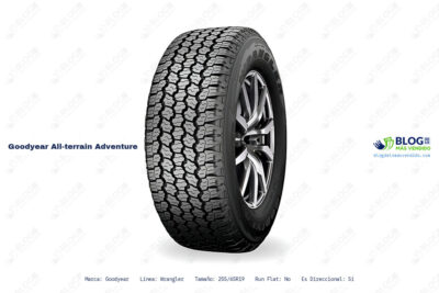 Ficha técnica Goodyear all-terrain adventure