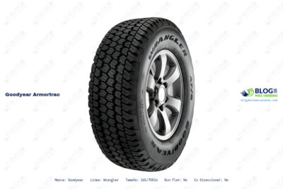 Ficha técnica Goodyear armortrac