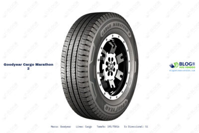 Ficha técnica Goodyear cargo marathon 2