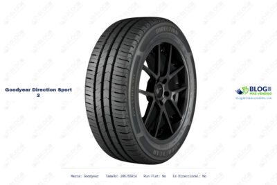 Ficha técnica Goodyear direction sport 2