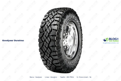 Ficha técnica Goodyear duratrac