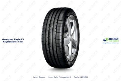 Ficha técnica Goodyear eagle f1 asymmetric 3 rof