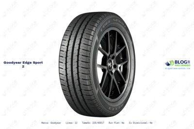 Ficha técnica Goodyear edge sport 2