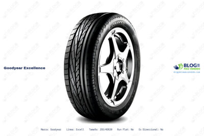 Ficha técnica Goodyear excellence