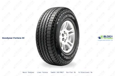 Ficha técnica Goodyear fortera hl