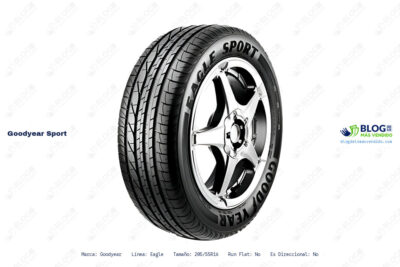 Ficha técnica Goodyear sport