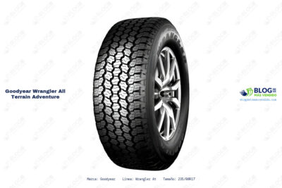 Ficha técnica Goodyear wrangler all terrain adventure