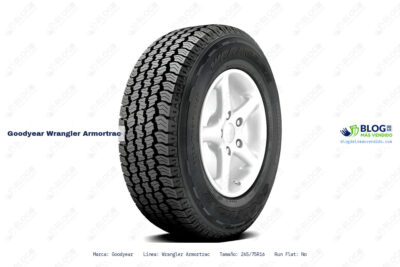Ficha técnica Goodyear wrangler armortrac