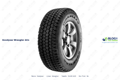 Ficha técnica Goodyear wrangler at/s