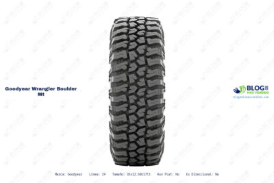 Ficha técnica Goodyear wrangler boulder mt