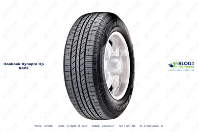 Ficha técnica Hankook dynapro hp ra23