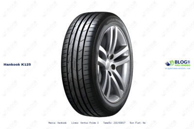 Ficha técnica Hankook k125