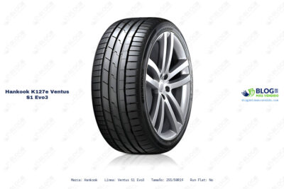 Ficha técnica Hankook k127e ventus s1 evo3