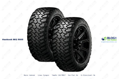 Ficha técnica Hankook mt2 rt05