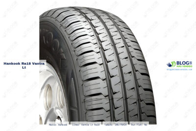 Ficha técnica Hankook ra18 vantra lt