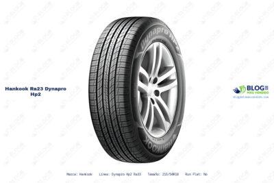 Ficha técnica Hankook ra23 dynapro hp2