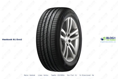 Ficha técnica Hankook s1 evo2