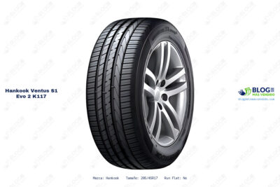 Ficha técnica Hankook ventus s1 evo 2 k117
