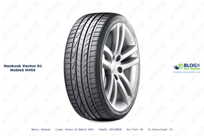 Ficha técnica Hankook ventus s1 noble2 h452
