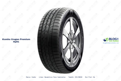 Ficha técnica Kumho crugen premium hp91