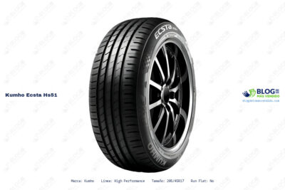Ficha técnica Kumho ecsta hs51