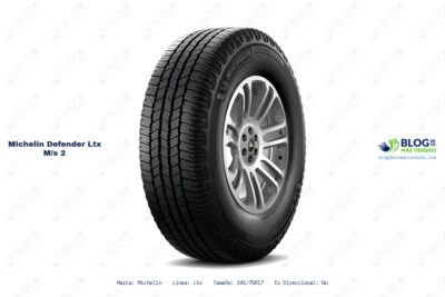 Ficha técnica Michelin defender ltx m/s 2