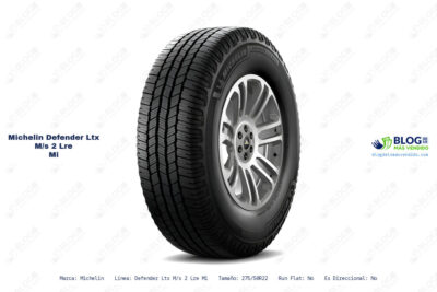Michelin defender ltx ms 2 lre mi
