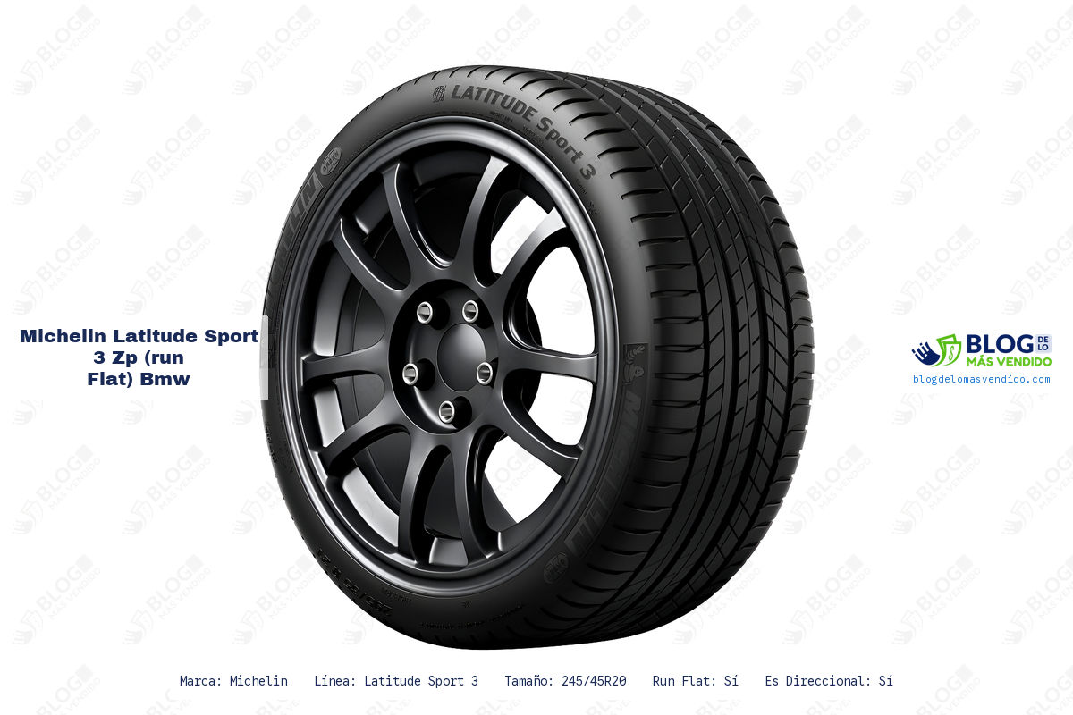 Ficha técnica Michelin latitude sport 3 zp (run flat) bmw - Blog de lo ...