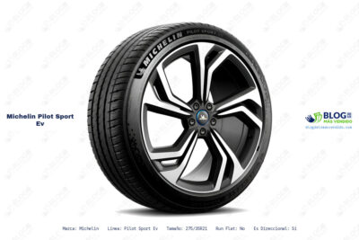Ficha técnica Michelin pilot sport ev